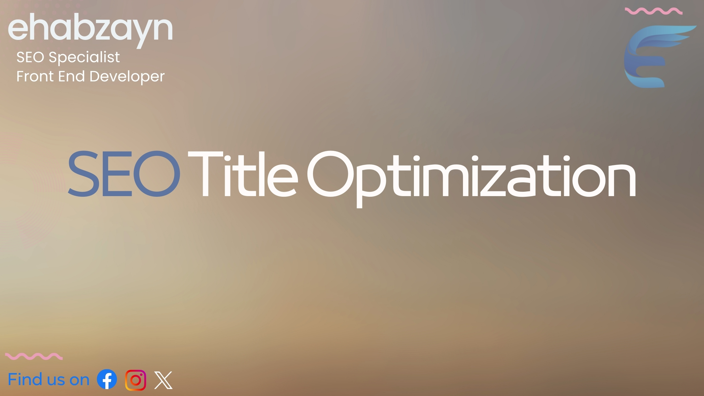 SEO Title Optimization