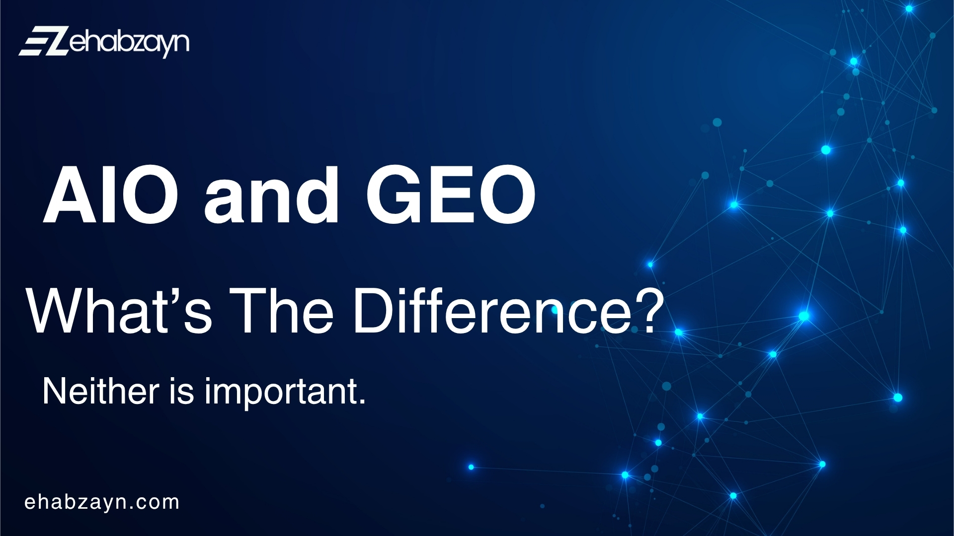 AIO and GEO